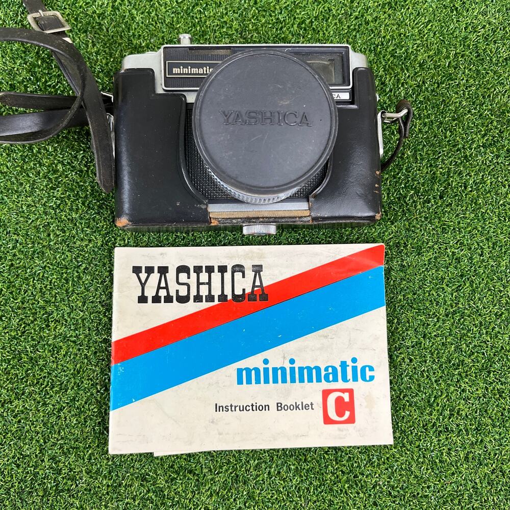 Vintage Yashica Minimatic-C 35mm Rangefinder Film Camera Untested